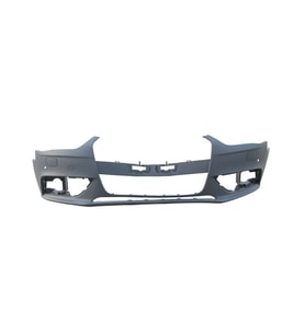 Audi A4 13/15 Ön Tampon Koyu Gri· (Si·s/far Yıkama Deli·kli·/sensör Deli·kli· Tyg) 