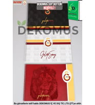 "DEKOMUS CEP DEFTERİ HEDİYELİ" YENİ SEZON LİSANSLI GALATASARAY RESİM DEFTERİ 17*24 CM 15 YAPRAK (Turkuaz)