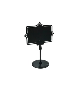 Ayaklı Yaz / Sil Siyah Yıldız Fiyat Etiketi 10 lu Paket