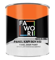 FAWORİ PANEL KAPI KOKUSUZ PARLAK SU BAZLI YAĞLI BOYA 0,75 LT