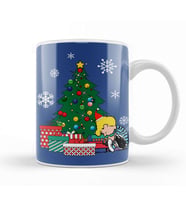 Schroeder Peanuts Around The Christmas Tree Kupa Bardak Porselen