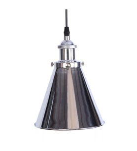 MYLİGHTS  RETRO RUSTİK METAL  KROM SARKIT AVİZE  18CM EN (Siyah)