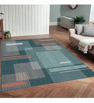 Eliana Home Dijital Baskı Yıkanabilir Kaymaz Taban Salon Halısı Ve Yolluk LNA0958-FNL207 (Yeşil)