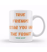 Friendship Quotes DAY ideas LOVE gift Oscar Wilde Kupa Bardak Porselen