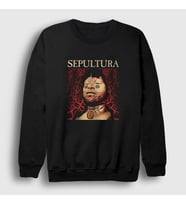 Presmono Unisex Siyah Roots Sepultura Sweatshirt 173453tt