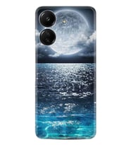 Xiaomi Redmi 13c Kılıf Desenli Silikon Great Moon 1301