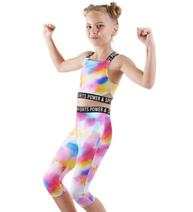 Batik Kız Çocuk Crop Top Spor Tayt Takım (Pembe)