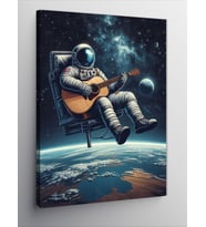 Kanvas Tablo Uzayda Astronot