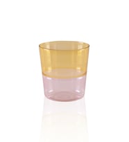 The Mia Rainbow Su Bardağı Sarı 320 ml (Şeffaf)