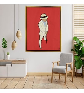 Altın  Çerçeveli tablo ss296