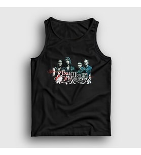Presmono Unisex Siyah Band Bullet For My Valentine Atlet 23046tt