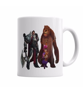 ANNIE E DARIUS LEAGUE OF LEGENDS LOL 03 Kupa Bardak Porselen