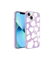 Apple iPhone 13 Uyumlu Kılıf Kamera Korumalı Desenli Sert Silikon Zore Epoksi Kapak (Model 6)