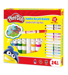 Mey İthalat® Play-Doh Keçeli Kalem 6 mm 12'li