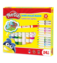 Mey İthalat® Play-Doh Keçeli Kalem 6 mm 12'li
