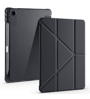 Lexroo Lenovo Tab TB-311FU Kılıf Tri Folding Kalem Bölmeli Standlı Kılıf - Siyah