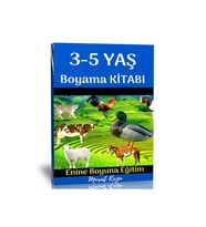 3-5 Yaş Için Boyama Kitabı (RGB)