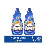 Yumoş Extra Lily Yumoş Konsantre Çamaşır Yumuşatıcı 1440 ml 60 Yıkama X2 ADET