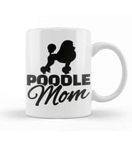Poodle Mom 03 Kupa Bardak Porselen