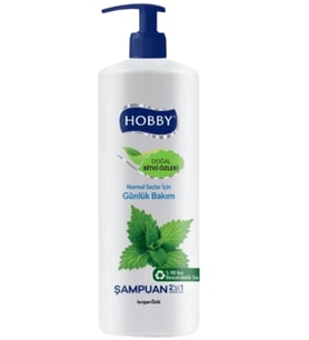 Hobby Isırgan Özlü Normal saçlar için Günlük Bakım Şampuan 1000 ML