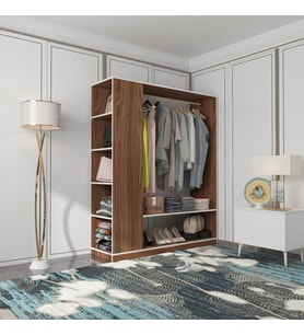 Kenzlife giysi dolabı abdullah 180*150*45 cvz gardırop