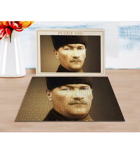 BK Home Atatürk Tasarımlı 1000 Parça Profesyonel Puzzle-27