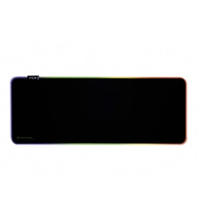 IMP-022X 770*295*3mm,Işıklı oyuncu mouse pad, siyah
