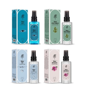 Rebul EDC Kolonya 125 ml Pet Sise 4 lü Karma