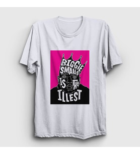 Presmono Unisex Beyaz Biggie The Notorious BIG T-Shirt 40644tt