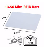13.56Mhz RFID Manyetik Kart Proximity Göstergeç Kart 13.56 Mhz Kapı Geçiş Personel Takip