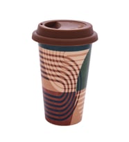 Lucky Art Arden Bone Latte Mug Kupa