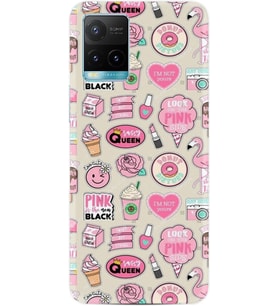 Vivo Y11S Y21S Y20 Y20S Y70 Kılıf Desemli Silikon Donut Flamingo 1415