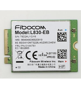 Fibocom Wireless L830-EB M.2 Kart Hücresel LTE Kablosuz Modülü Thinkpad Uyumlu