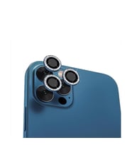 Binano Iphone 13 Pro/13 Pro Max Taşlı Mavi Kamera Koruyucu