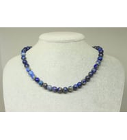 Lapis Taşı Kolye 8mm (klipsli)
