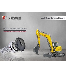FUEL GUARD Wacker Neuson Ekskavatör-Kepçe Yakıt Depo Koruma Cihazı
