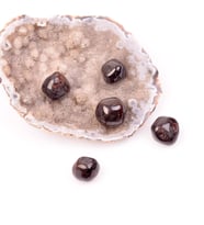 Küçük Boy Lal Taşı Kütle - Garnet Taşı