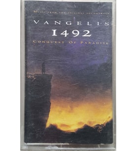 (Plak Değildir KASET tir) Angelis 1492 Conquest Of Paradise Kaset