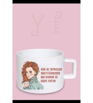 Kime ne yapmışsam hakettiğindendir bak kendime de kahve yaptım Fincan