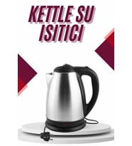 Çelik Su Isıtıcı Kettle Dayanıklı Paslanmaz Çelik Uzun Ömürlü