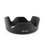 Ayex HB-45II Parasoley – Nikon 18-55mm f/3.5-5.6G / VR / VR II Uyumlu Lens Hood (Siyah)
