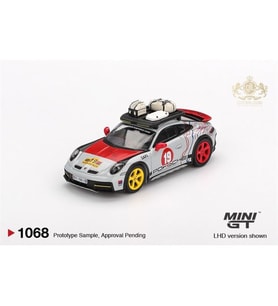 MINI GT 1:64 ölçek 1068 Porsche 911 Dakar Uncle Rally Blister Model Araba