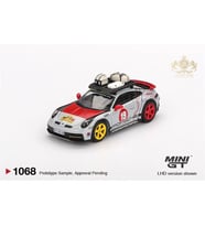 MINI GT 1:64 ölçek 1068 Porsche 911 Dakar Uncle Rally Blister Model Araba