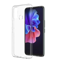 Tecno Spark 7T Kılıf Zore Süper Silikon Kılıf (Renksiz)