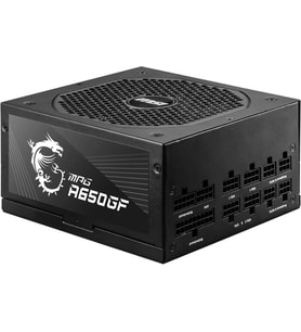 MSI MPG A650GF 650 W Power Supply Outlet