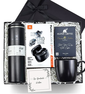 Stanley Termos & JBL Kulaklık & Filtre Kahve & Kupa Premium Hediye Seti