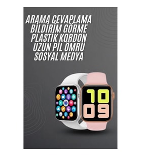 Mey İthalat® Yeni Model Akıllı Saat Dokunmatik Ekran Unisex Amoled Ekran 44 mm