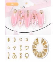 Metal Nail Art Tırnak süsü (F693-05)