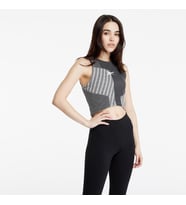 Reebok GI5003 TS Seamless Kadın Gri Crop Top