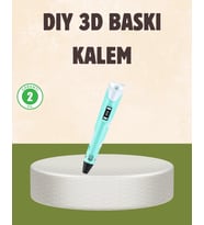 Abs Ve Pla Filament Destekli 3d Yazıcı Kalem